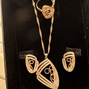 24k Gold Plated Jewelry set